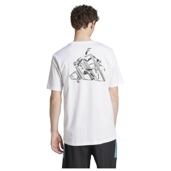 Adidas Ανδρική κοντομάνικη μπλούζα House of Tiro Color Shift Q2 Tee